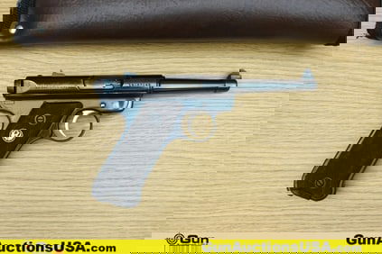 Ruger MK.II .22 LR Pistol. Good condition, Normal Handling Marks, Scattered Spotting and/or Pitting.
