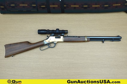HENRY BIGBOY .44 REM MAGNUM/.44 SPL. OCTAGONAL BARREL Rifle. Excellent. 19.5" Barrel. Shiny Bore,