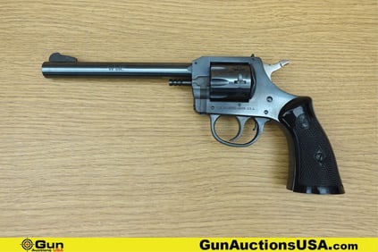 H&R INC 929 .22 CAL Revolver. Good condition, Normal Handling Marks, Scattered Spotting and/or