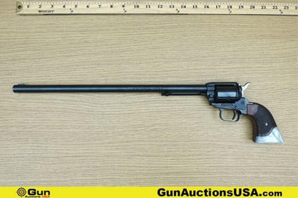 Heritage Manufacturing Inc. ROUGH RIDER .22 MAGNUM LONG BARREL Revolver. Good condition, Normal
