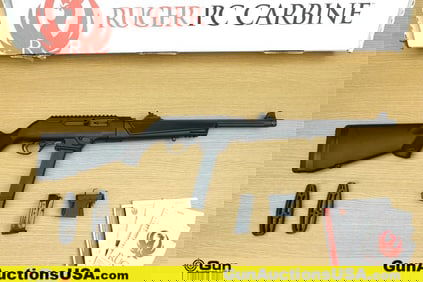 Ruger PC CARBINE 9X19 TAKE DOWN Rifle. Like New. 16" Barrel. Semi Auto Features a Blackened Fluted