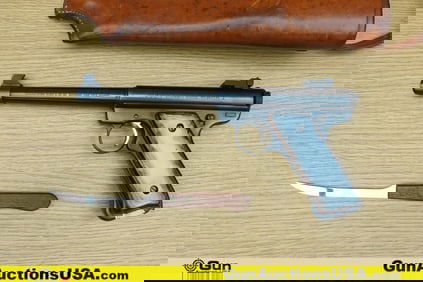 RUGER MARK I .22 LR Pistol. Very Good. 6.75" Barrel. Shiny Bore, Tight Action Semi Auto Features