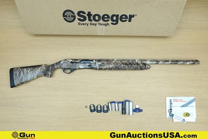 Stoeger M3500 12GA Shotgun. Like New. 28" Barrel. Semi Auto Features a Very Nice Real Tree Camo