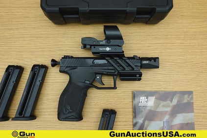 TAURUS TX .22 LR THREADED BARREL Pistol. Very Good. 5.5" Barrel. Shiny Bore, Tight Action Semi Auto