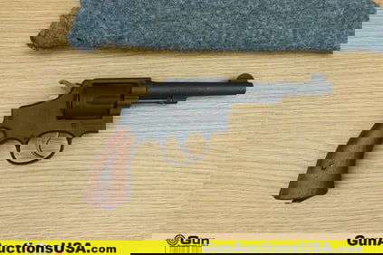S&W VICTORY .38 S&W CTGE VINTAGE SMITH Revolver. Good condition, Normal Handling Marks, Scattered