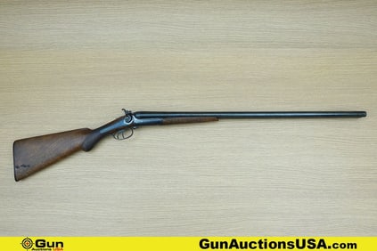BELGIAN ARMS CO SIDE BY SIDE 12 ga. Shotgun. Fair Condition. 30" Barrel. Shootable Bore Break Action