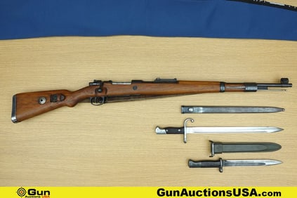 GERMAN MODEL 98 8 MM GERMAN STAMPINGS Rifle. Good condition, Normal Handling Marks, Scattered