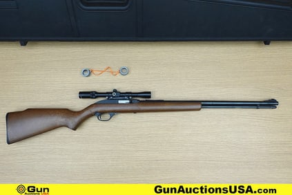 Marlin MODEL 60 .22 LR Rifle. Good condition, Normal Handling Marks, Scattered Spotting and/or