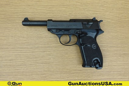 WALTHER WAFFENFABRIK ULM/DO. P38 9MM PARA Pistol. Very Good. 5" Barrel. Shiny Bore, Tight Action