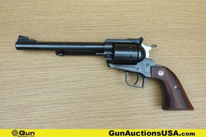 Ruger NEW MODEL SUPER BLACKHAWK .44 MAGNUM Revolver. Very Good. 7 3/8" Barrel. Shiny Bore, Tight