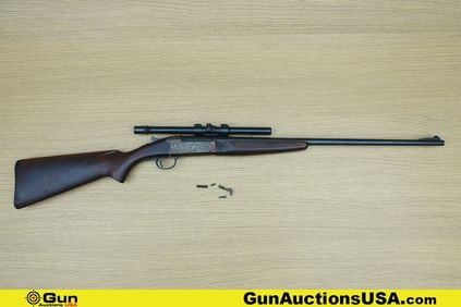 Savage 219 .22 HORNET Rifle. Needs Repair. 26" Barrel. Break Action This single-shot, break-action