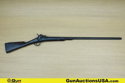 SNYDER 1853/1867 CONVERSION 12 ga. Shotgun. Fair Condition. 32" Barrel. Shootable Bore, Tight Action