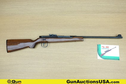 Fast Deer KL-3B 4.5 mm Pellet Gun. Very Good. 18" Barrel. Features Blued Steel Finish, Side Cockling