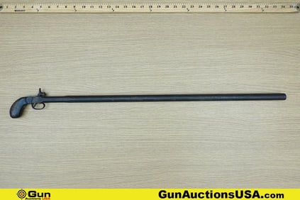 Unknown CANE GUN Appears to be .62 Caliber COLLECTOR'S Pistol. Good condition, Normal Handling
