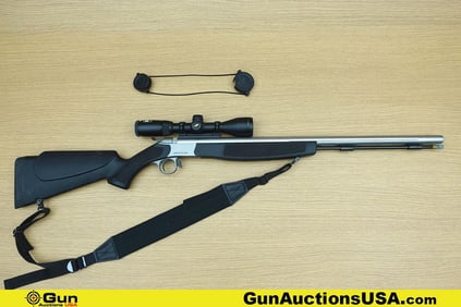 CVA OPTIMA .50 Caliber FLUTED BARREL Rifle. Very Good. 26" Barrel. Break Top Muzzle Loader Features