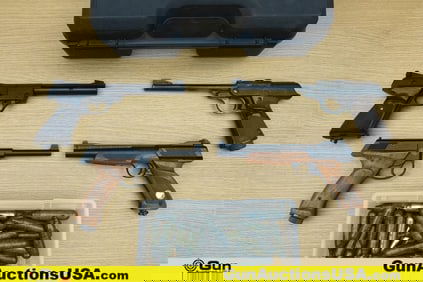 Crossman, Power Line, Walther, Plainsman .177 Pellet or BB Pistols. Good condition, Normal Handling