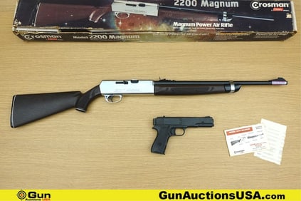 Crossman, Marksman 2200 MAGNUM .22 Caliber Pellet Rifle/BB PISTOL. Good condition, Normal Handling