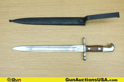 Waffenfabrik Neuhausen, Sig Neuhausen 1899 DOLCHBAJONETT COLLECTOR'S Bayonet. Very Good. This