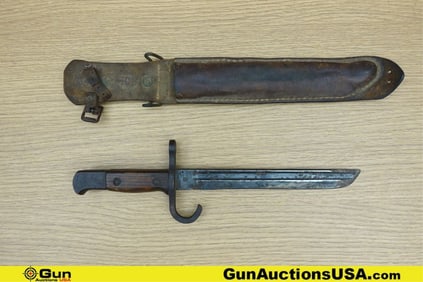 Jinsen Arsenal Type 30 COLLECTOR'S Bayonet. MFG Between 1923 and 1945. Features Clearly Marked MFG