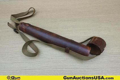 Military Surplus COLLECTOR'S Scope Case. Good condition, Normal Handling Marks, Scattered Spotting