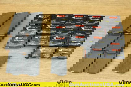 Wolf .308 WIN Ammo. Approx. 280 Rounds of .308 WIN 145 Grain FMJ, Six 20 Round Steel M-14/M1A