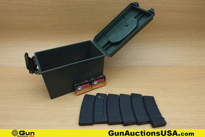 Wolf, Thermold, PMAG Gold, AR-15 .223 REM Ammo, Mags. Approx. 622 Total Rounds of .223 REM 55 Grain