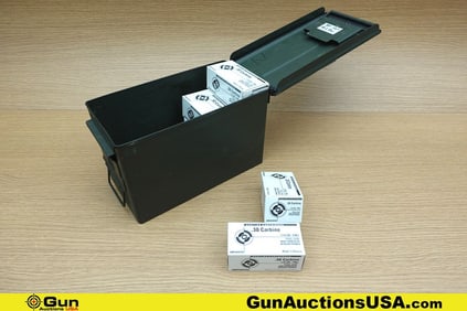 Tula 30 CARBINE Ammo. Approx. 450 Rounds of 30 CARBINE FMJ. Includes Medium Metal Ammo Can.. Russian