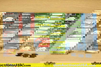 WIN, REM, FED .223 REM, .30-30 WIN, .243 WIN Ammo, Clips. Approx. 580 Total Rounds; 240 Rounds of