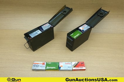 Federal, Remington, Winchester, Etc. 12 Ga. Ammo. Approx. 180 Rds of 12 Ga. Includes Two Green Metal