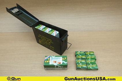 Remington .22LR Ammo. Approx. 2400 Rds of .22LR Includes Green Metal Ammo Can. . (76498) (GSCV43)