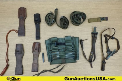 Military Surplus COLLECTOR'S Cleaning Kit, Sword Knot, Etc. . Very Good. One -Swiss Schmidt Rubin