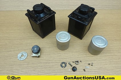 Military Surplus COLLECTOR'S Japanese Antenna, Film Cannisters, Etc. . Very Good. One WWII Japanese