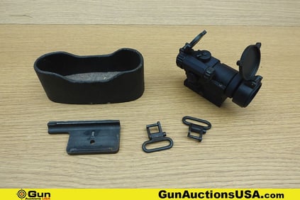 Military Surplus COLLECTOR'S . Very Good. Two- 1903 Sling Swivels. One -14 Mount for an M84 Sniper