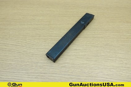 Military Surplus 9MM COLLECTOR'S Magazine. Good Condition. MP38/40 9MM Slab Side Magazine. . (76597)