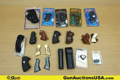 Hogue, Etc. Grips, Etc. . Very Good. One -Mono Grip Hogue S&W N Frame Square Butt Rubber Grip. One-