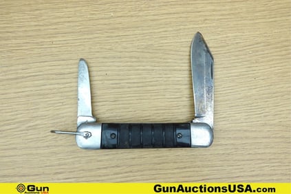 Colonial WWII COLLECTOR'S Knife. Good Condition. WWII Paratrooper Folding Knife. . (76550) (GSCM19)