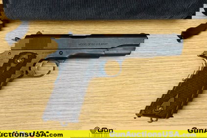 COLT US MODEL OF 1911 .45 ACP COLLECTOR'S Pistol. Very Good. 5" Barrel. Shiny Bore, Tight Action