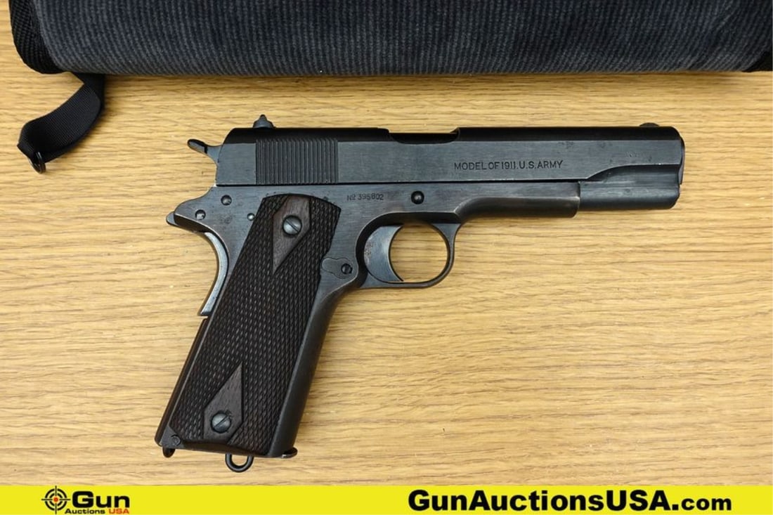 COLT US MODEL OF 1911 .45 ACP COLLECTOR'S Pistol. Very Good. 5" Barrel. Shiny Bore, Tight Action