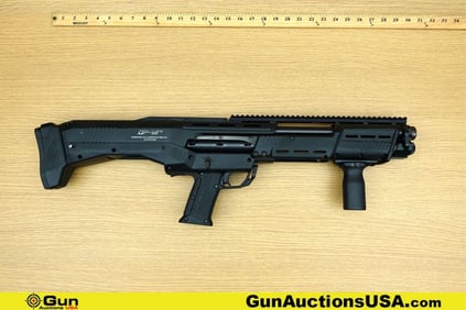 Standard Manufacturing DP-12TM 12 ga. Shotgun. Good condition, Normal Handling Marks, Scattered