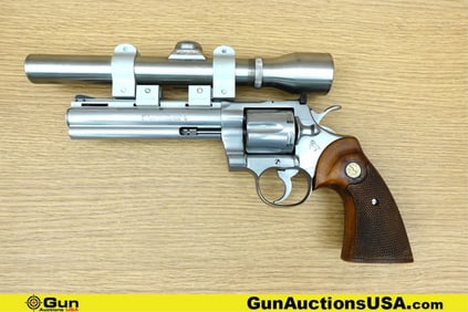 COLT PYTHON 357 .357 MAGNUM SNAKE GUN Revolver. Very Good. 5 7/8" Barrel. Shiny Bore, Tight Action