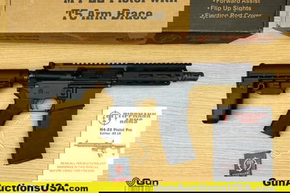 Tippmann M4-22 22LR TACTICAL Pistol. Like New. 7.5" Barrel. Shiny Bore, Tight Action Semi Auto