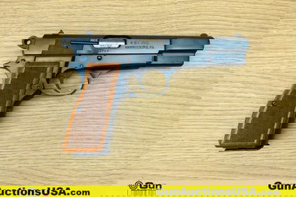 KBI FEG PJK-9HP 9X19 Pistol. Good condition, Normal Handling Marks, Scattered Spotting and/or