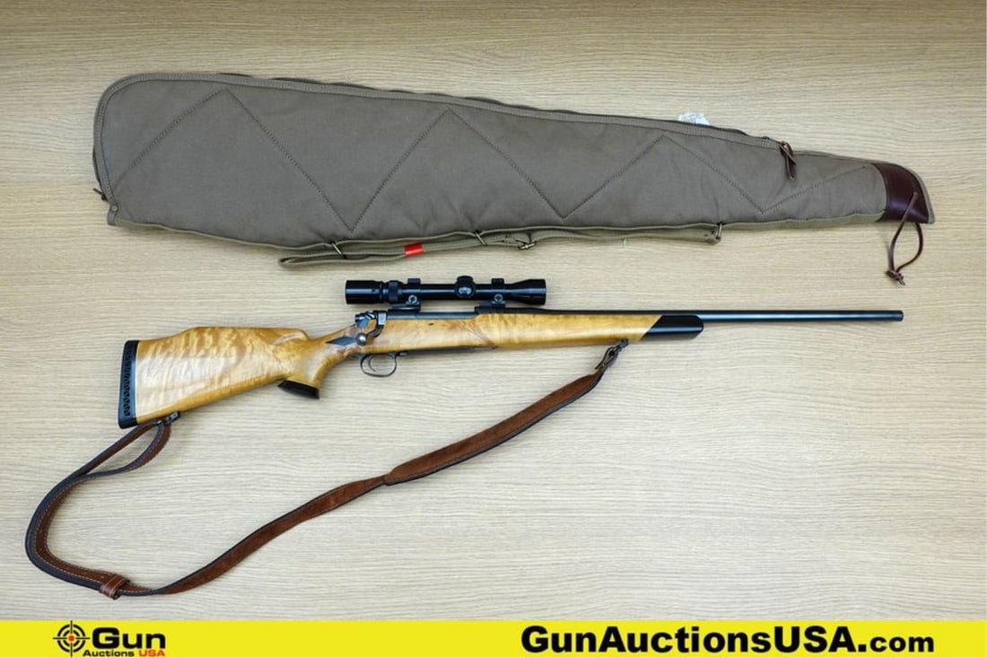 REMINGTON 1917 .257 ACKLEY IMPROVED Rifle. Very Good. 24" Barrel. Shiny Bore, Tight Action Bolt: REMINGTON 1917 .257 ACKLEY IMPROVED Rifle. Very Good. 24" Barrel. Shiny Bore, Tight Action Bolt Action BEAUTIFULLY BLUED Barrel and Receiver, 1"s Rings, with a Bushnell Banner 3-8x32 Scope, Fine Cross