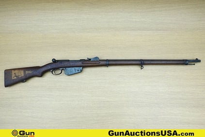 STEYR-MANNLICHER M1886 STRAIGHT PULL 11X58R MATCHING NUMBERS Rifle. Fair Condition. 31" Barrel.