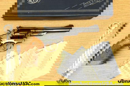 S&W 19-4 .357 MAGNUM Revolver. Good condition, Normal Handling Marks, Scattered Spotting and/or