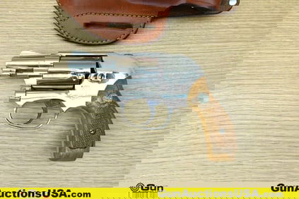 S&W 49 .38 S&W SPL Revolver. Very Good. 2" Barrel. Shootable Bore, Tight Action Features a Shrouded