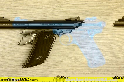 Ruger MARK II TARGET .22 LR TARGET Pistol. Very Good. 5.5" Barrel. Shiny Bore, Tight Action Semi