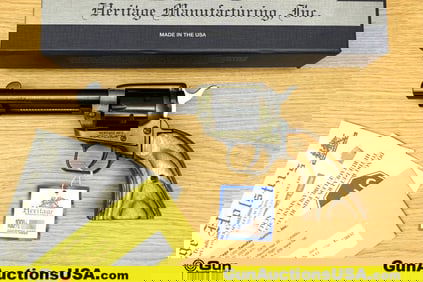 Heritage ROUGH RIDER RR22CH4 .22 LR Revolver. Excellent. 4.75" Barrel. Shiny Bore, Tight Action