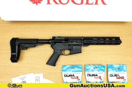 Ruger AR-556 350 LEGEND THREADED BARREL Pistol. Like New. 9.5" Barrel. Semi Auto Features a THREADED
