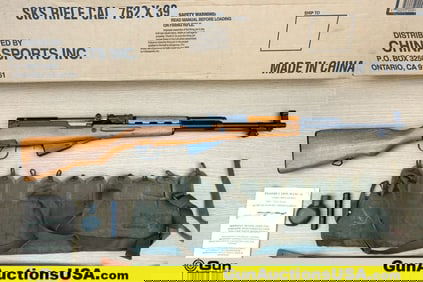 Norinco SKS 7.62 x 39 MATCHING NUMBERS Rifle. Excellent. 20" Barrel. Shiny Bore, Tight Action Semi